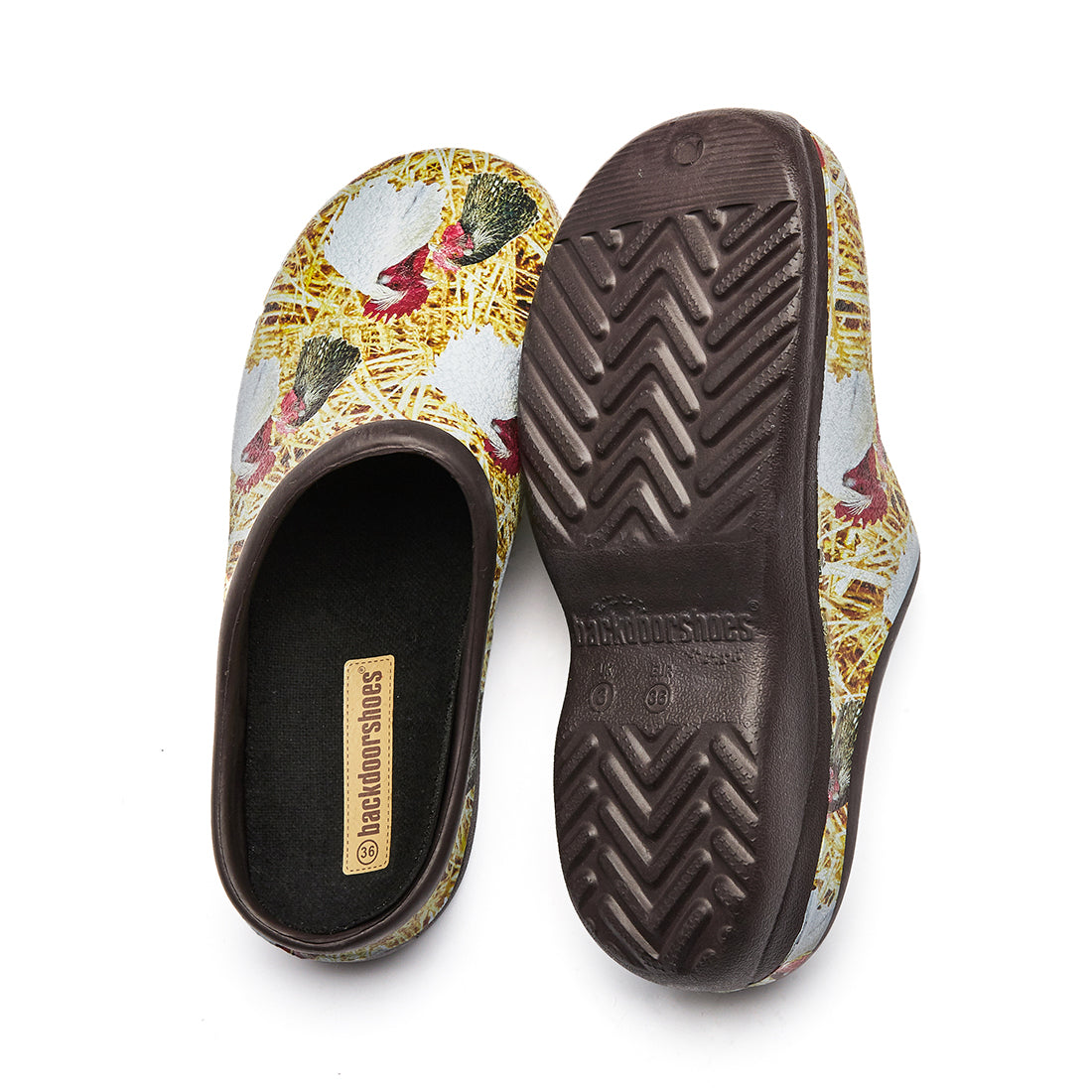 Chicken Garden Clogs Backdoorshoes®