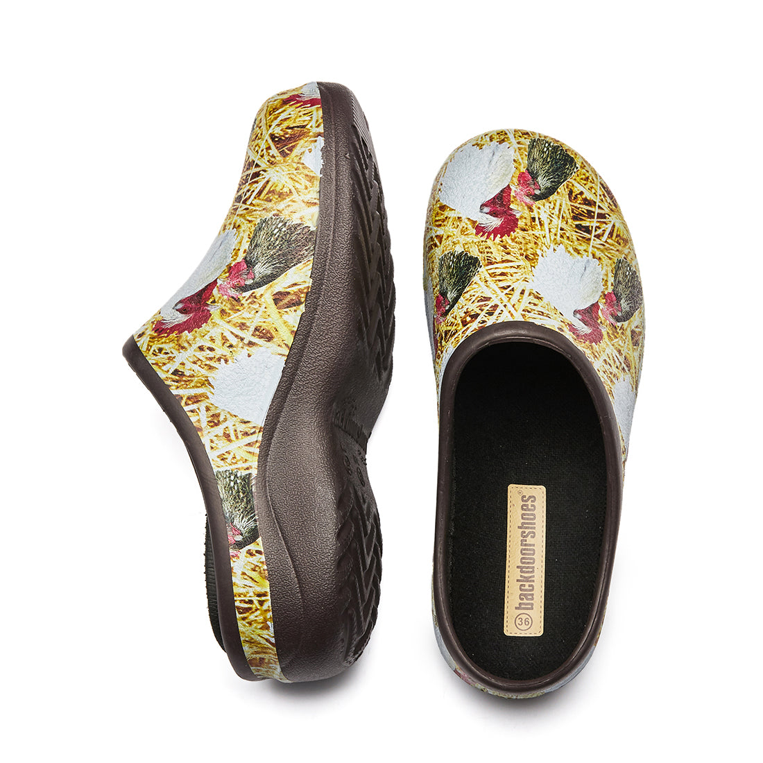 Chicken Garden Clogs Backdoorshoes®