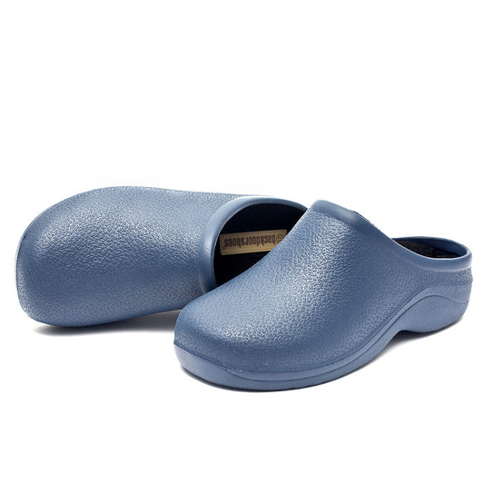 Navy Ladies Garden Clogs Backdoorshoes®