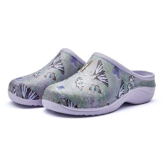 Butterfly Garden Clogs Backdoorshoes®