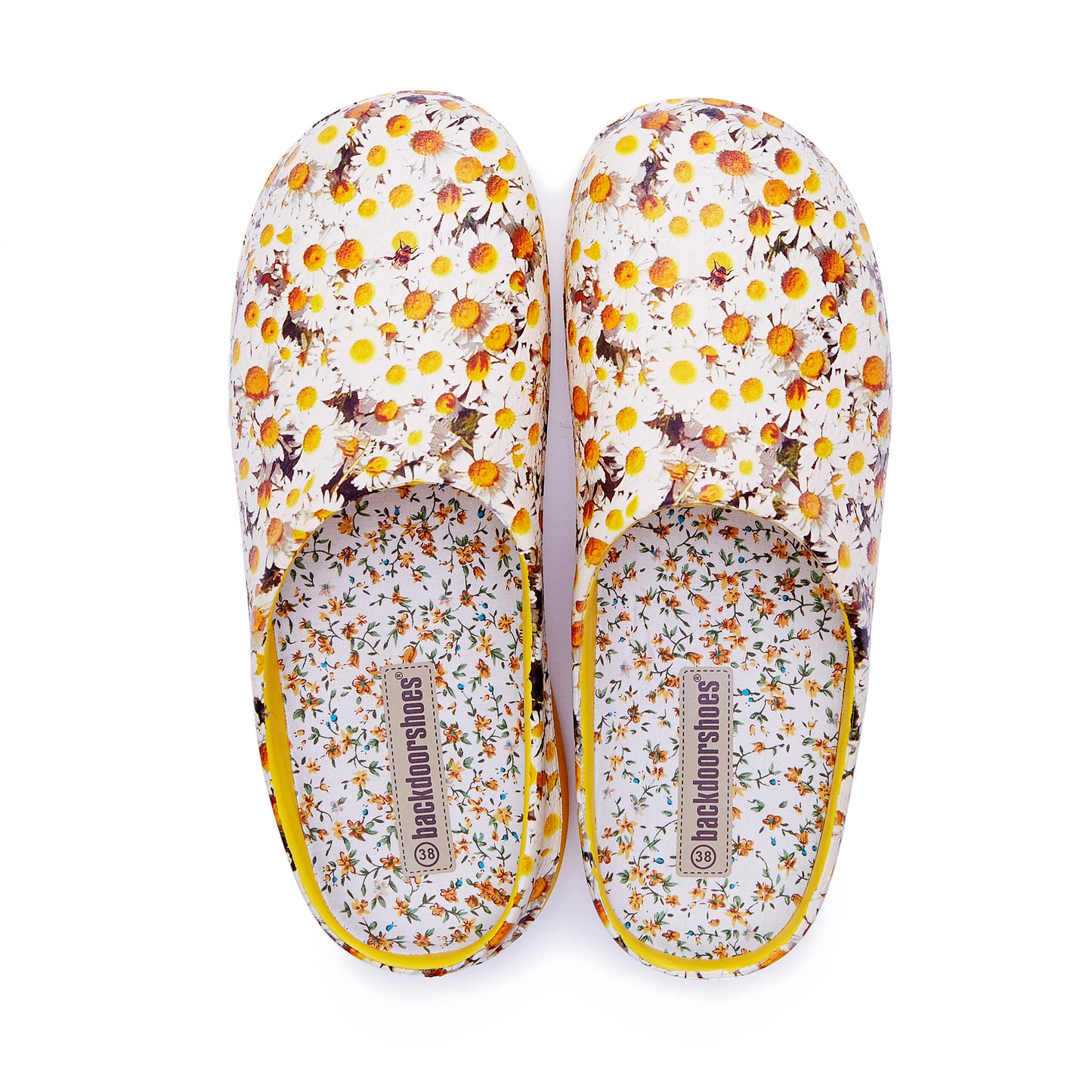 Daisy Lemon Garden Clogs Backdoorshoes®