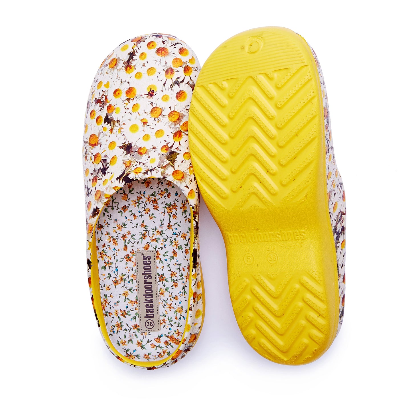 Daisy Lemon Garden Clogs Backdoorshoes®