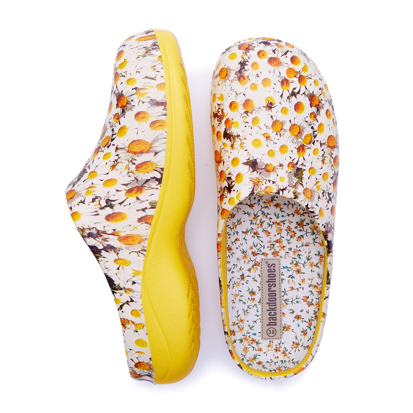 Daisy Lemon Garden Clogs Backdoorshoes®