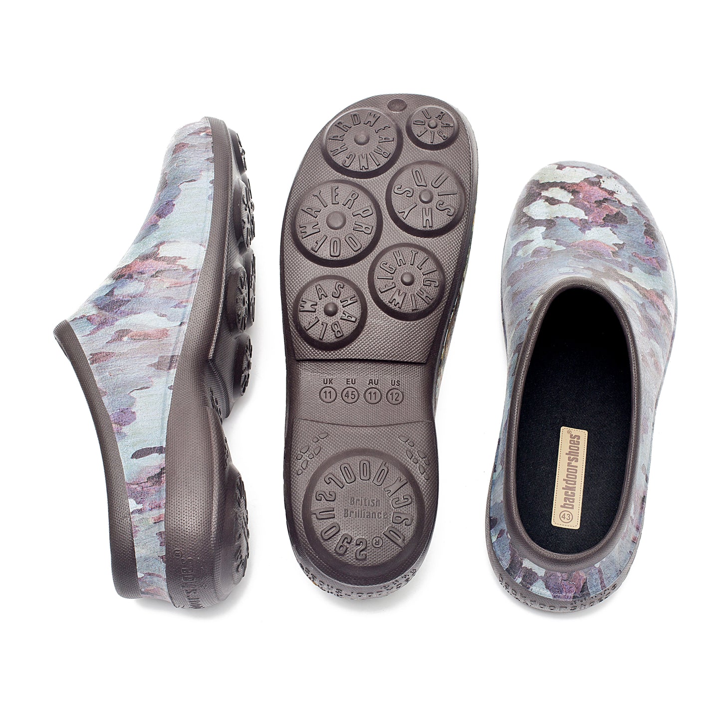 Men's Camo Chunky Tread Clogs