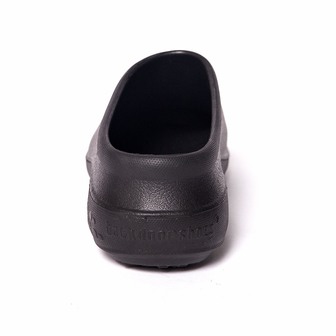 Men's Just Black Chunky Tread Clogs