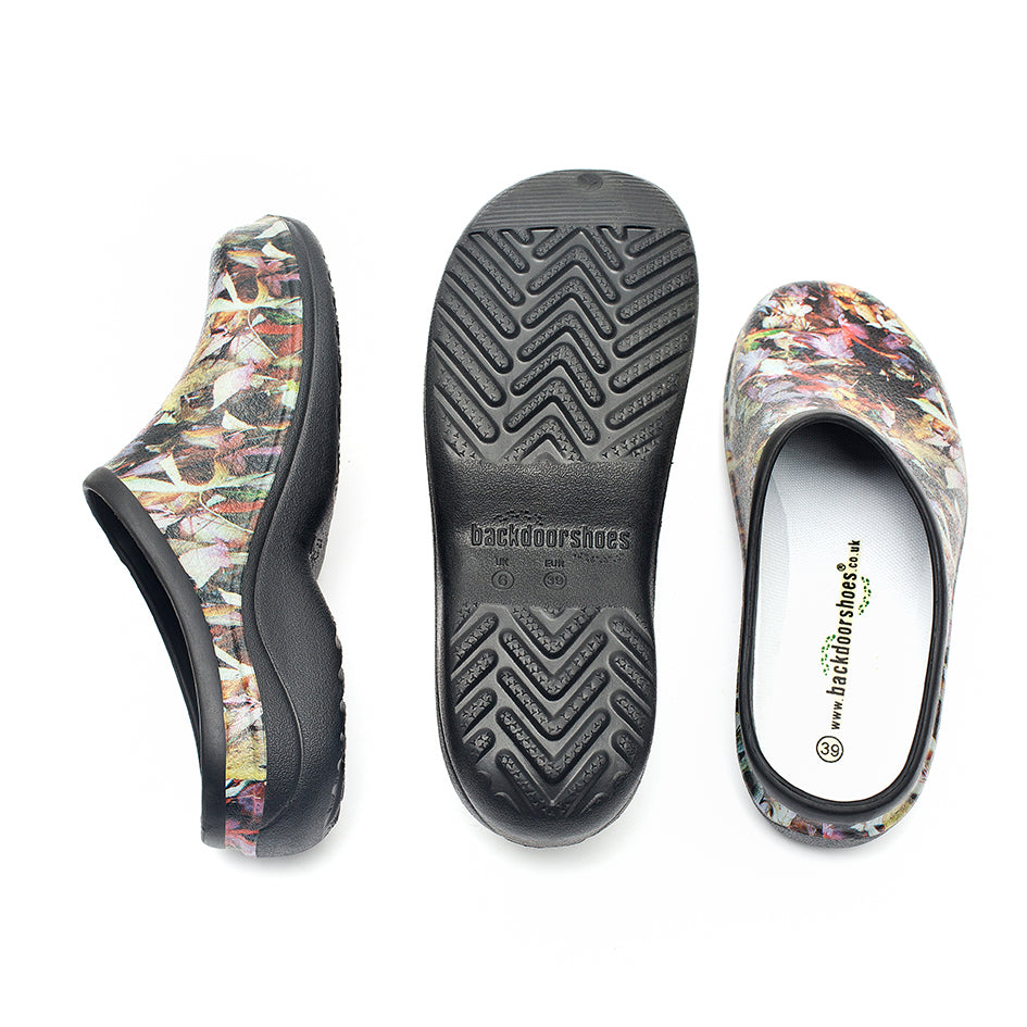 Leaves Garden Clogs Backdoorshoes®