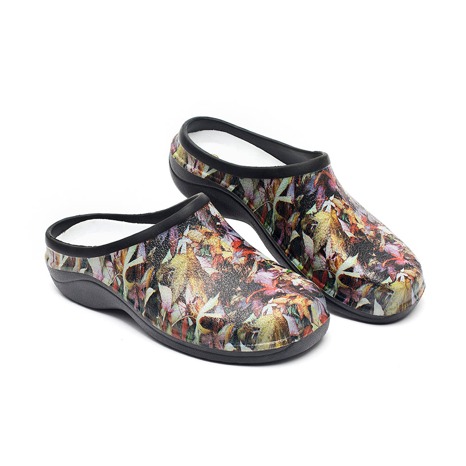 Leaves Garden Clogs Backdoorshoes®