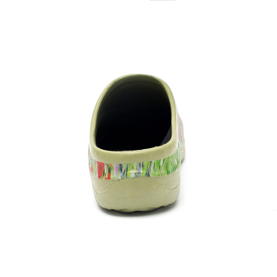Poppy Explosion Garden Clogs Backdoorshoes®