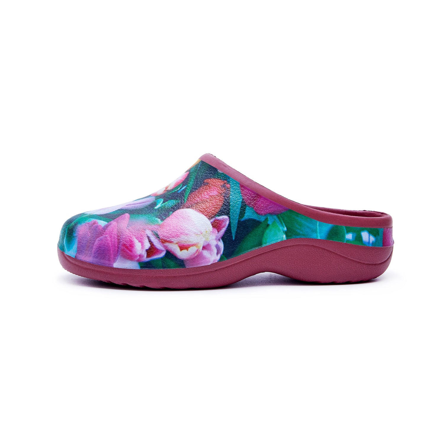 Tulip Red Sole Garden Clogs Backdoorshoes®